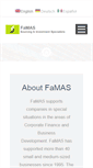 Mobile Screenshot of famas.de